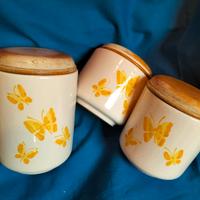 BARATTOLI DA CUCINA PORTA SALE, ZUCCHERO E CAFFE'