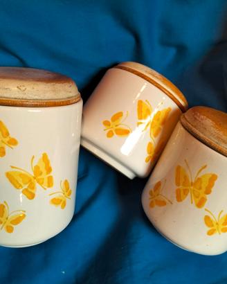 BARATTOLI DA CUCINA PORTA SALE, ZUCCHERO E CAFFE'