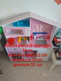 cucina gioco in legno