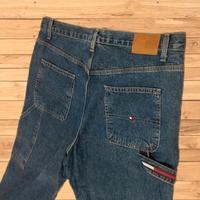 Tommy Hilfiger Baggy Jeans Cargo Vintage Raro