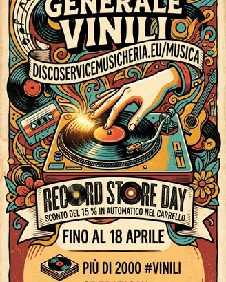 RECORD STORE DAY SCADE IL 18 APRILE
