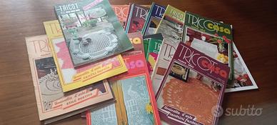 collezione riviste vintage TRICOT CASA