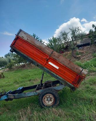 Fresa maschio NC, Carrello ribaltabile