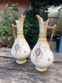 Coppia vasi antichi crown devon