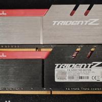 8GB ram (2x4gb) G.Skill tridentZ rosse
