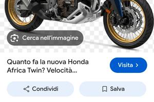 Africa Twin crf 1100 