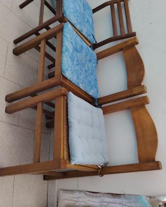 sedie legno