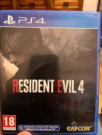 Resident evil 4 per ps 4
