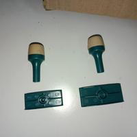 Scocche timbri in plastica manuale