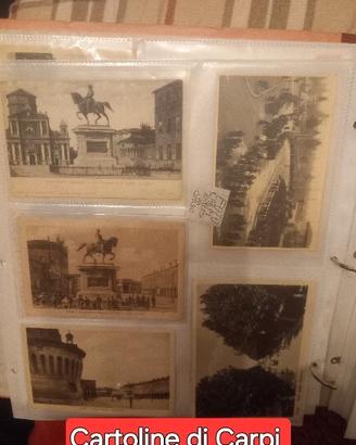 cartoline di Carpi e dintorni, Modena,Reggio,Manto