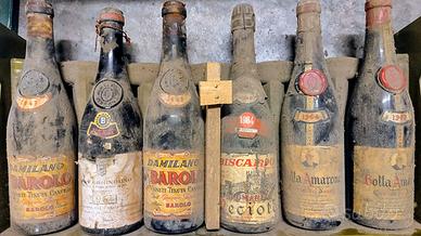Bottiglie Vino d'Epoca