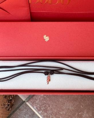 Collana DoDo con Cavalluccio marino Oro Nuova