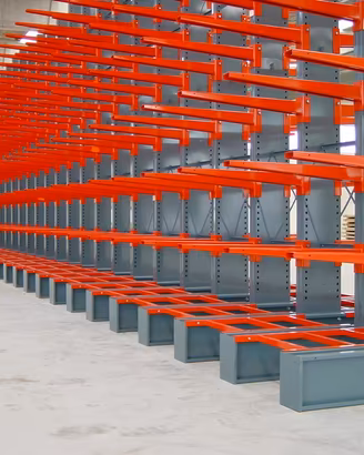Scaffalatura Portapallet, Cantilever,A ripiani