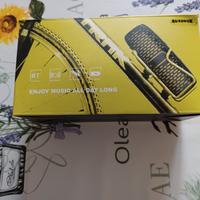 Speaker waterproof per bici blu