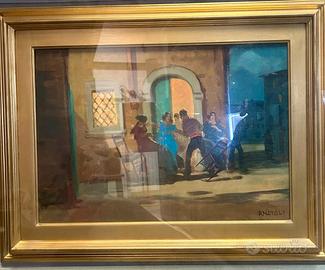 Quadro Renato Natali anno 1949 - Baruffa