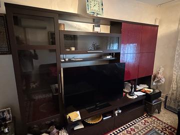 Mobile soggiorno sala porta tv vetrina arredamento