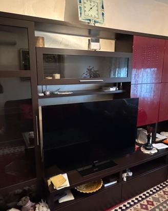 Mobile soggiorno sala porta tv vetrina arredamento