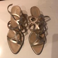 Scarpe sandali donna oro 39