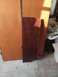 Portante e  sportelli con mensola tutto legno per