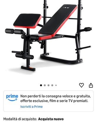 Panca multifunzione palestra casa