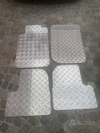 Tappetini alluminio Peugeot 206