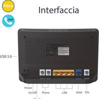 Modem Fibra TP LINK Archer VR1210v Gigabit Wifi