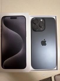 iPhone 15 pro max 256gb black