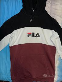 Felpa con cappuccio Fila