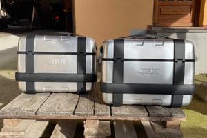COPPIA VALIGIE LATERALI GIVI TREKKER 33 MONOKEY
