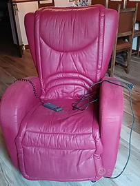 poltrona reclinabile motorizzata