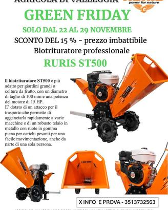 Biotrituratore RURIS ST500