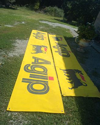 2 striscioni Agip formula 1