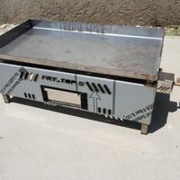 Fry - Top con piastra di cottura in acciaio Inox