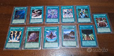 n.11- carte yu-gi-oh-ORIGINALI-bollino oro