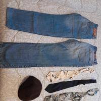 Jeans uomo , cravatte e baschetto