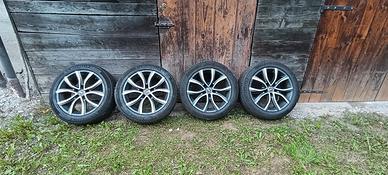 Gomme estive michelin su cerchi in lega 