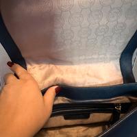 Borsa postino Michael Kors blu