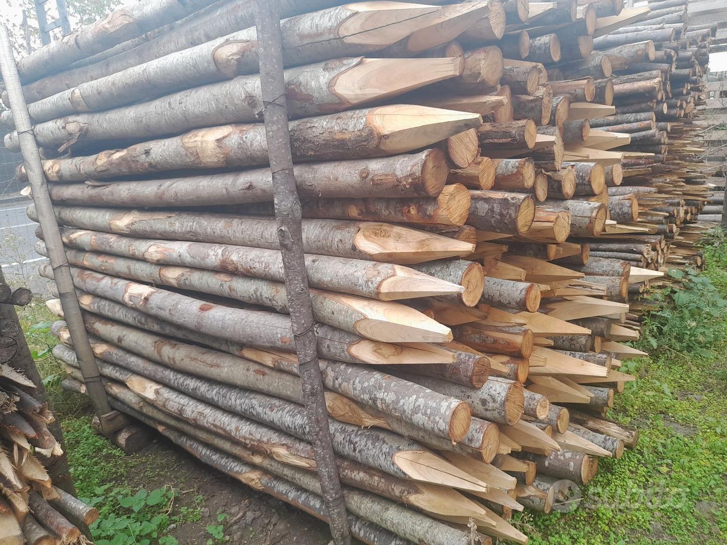 8 pz. Pali metallici con profilo a U, 137 cm, pali da recinto per rete metallica fino a 106 cm