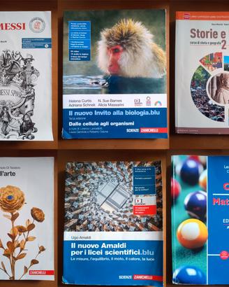 libri di testo 2° liceo scienze applicate