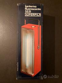 Lanterna fluorescente SUPERPILA - luce emergenza