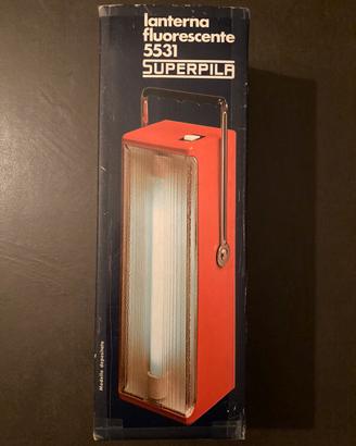 Lanterna fluorescente SUPERPILA - luce emergenza