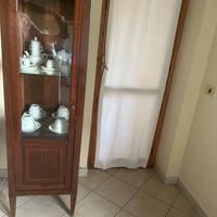 Vetrina antica in legno massello