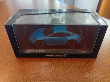 Porsche 911 Dakar. 2022. Blue. Minichamps
