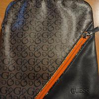 Guess - borsello uomo nero e marrone