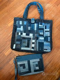 Nuovo Coordinato sartoriale: borsa+ pochette