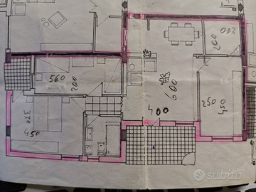 Trilocale da ultimare in Via Stella con ascensore