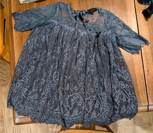 vestito in pizzo twin set taglia 4 anni