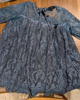 vestito in pizzo twin set taglia 4 anni