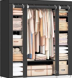 guardaroba in tessuto