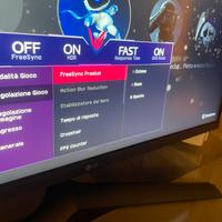 Monitor 27 pollici LG ULTRAGEAR 144hz 1 ms